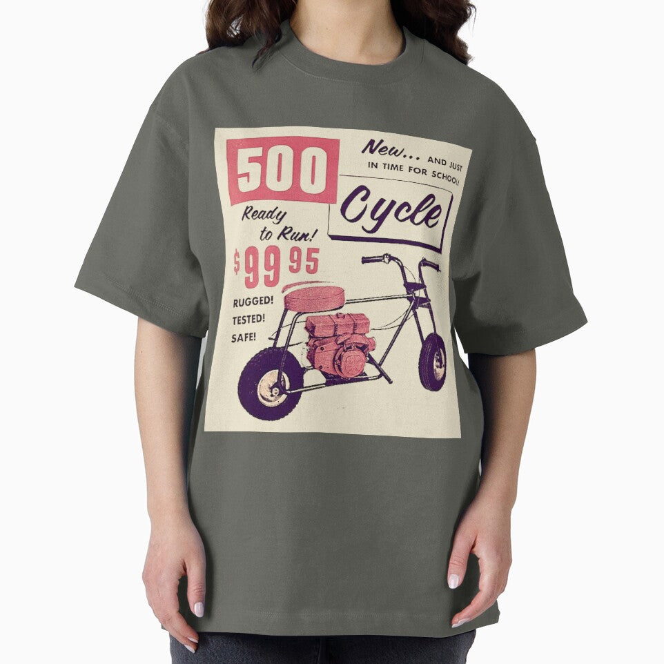 Vintage 500 Cycle Ad by minibikemaniac