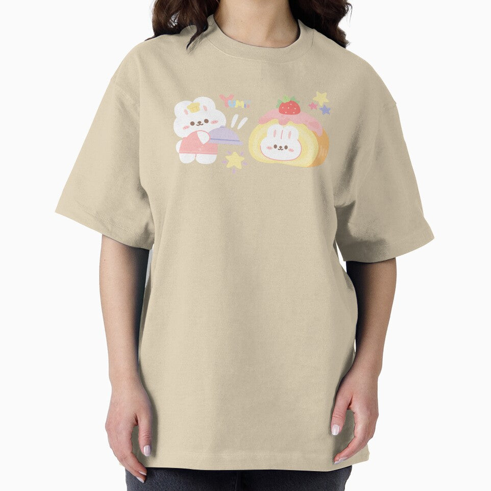 Kawaii  Strawberry Cake Shirt by chipmuckdesignn
