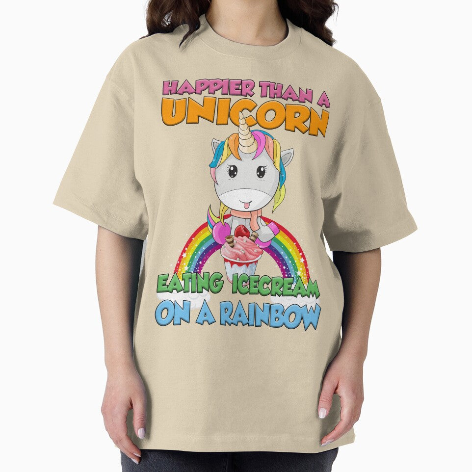 Happier than a unicorn eating icecream on a rainbow by Fairyjam
