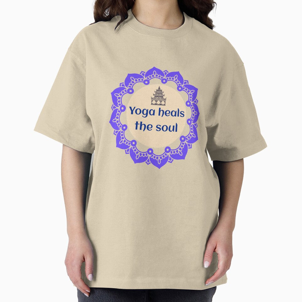 Yoga Heals The Soul / Namaste / Yoga Design / Meditation / Yoga Lover by RedBoyShop
