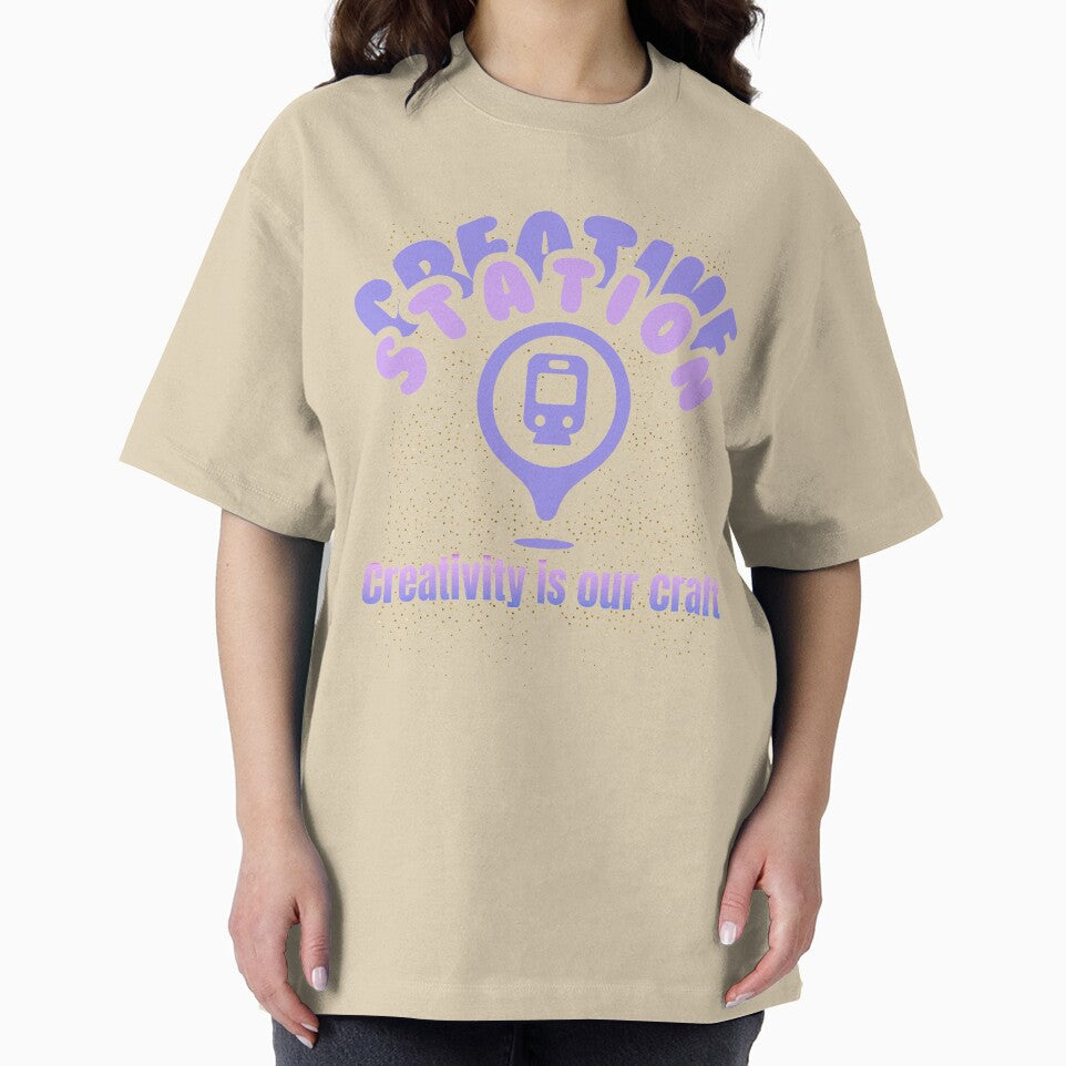 Creative station T shirt by Humanity brush