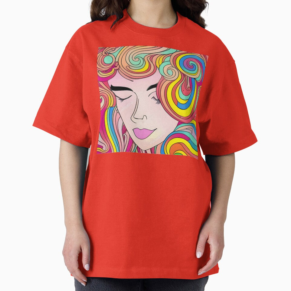 Hippie Trippy Woman by dreamkaistudios