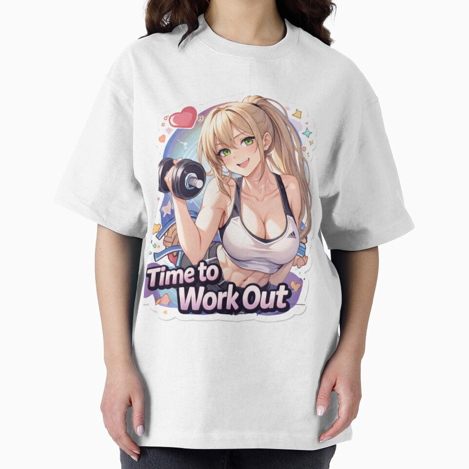 Cute Anime Sport Gym Girl Waifu by Ericks0087
