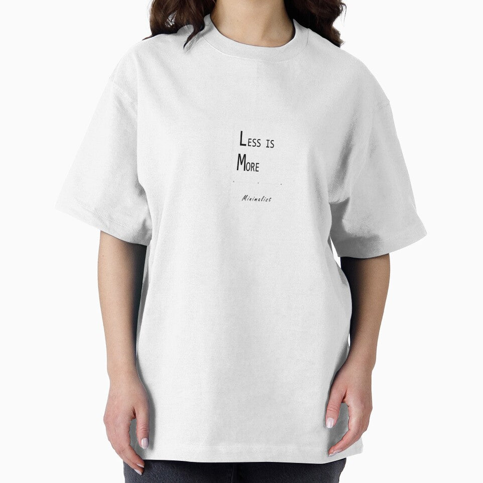 Less is More by Srisaranya