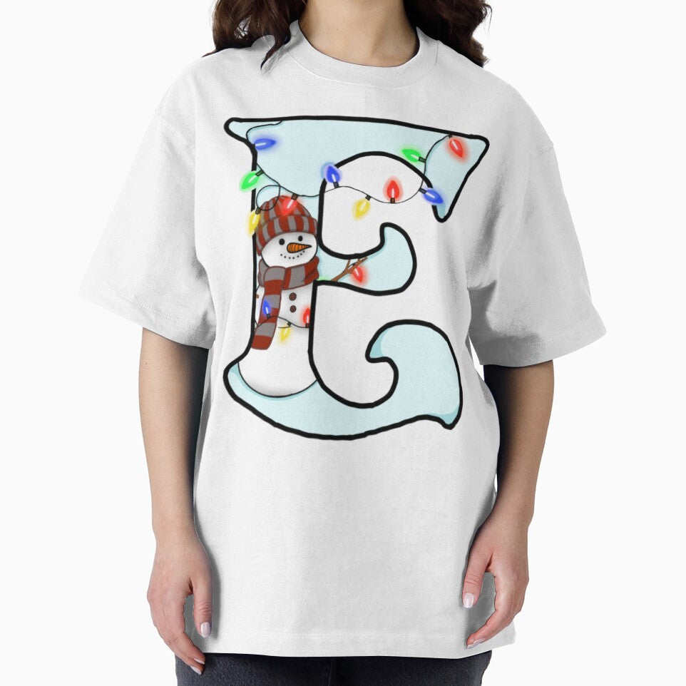 Holiday themed letter E by Artistkhg