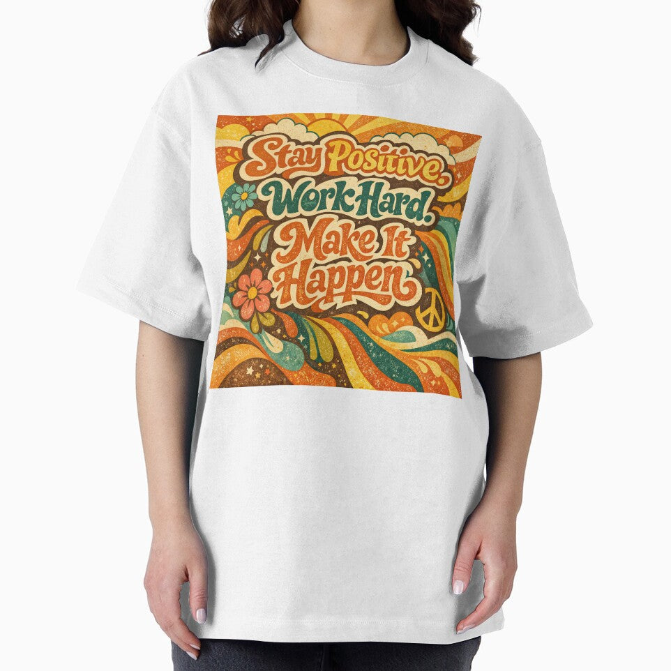 Inspire and Thrive: Retro Vibes for a Positive Mindset by ForeverPrintsOK