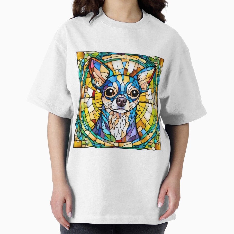 Stained Glass Chihuahua by Fredster1966