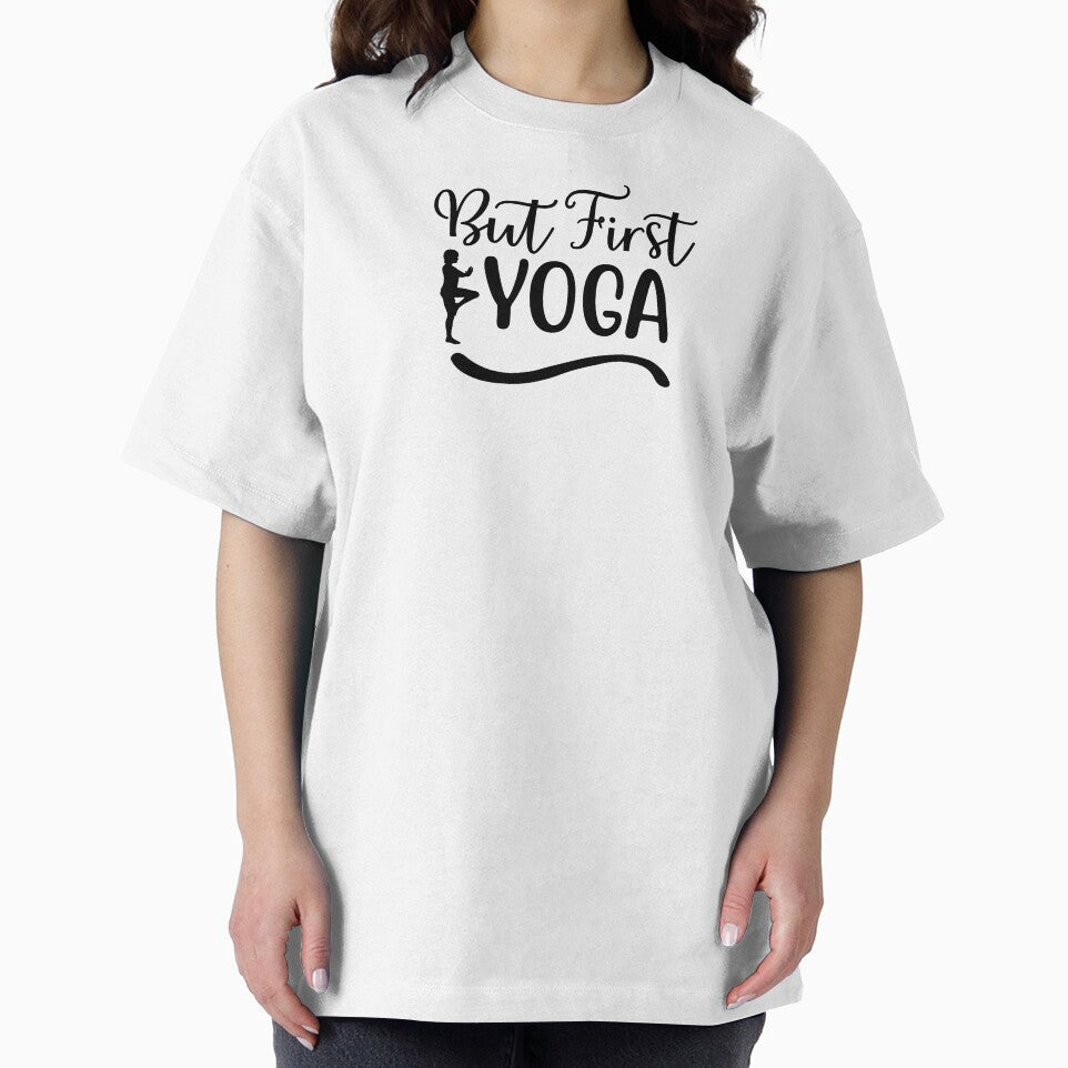 Yoga Saying But First Yoga Motivational Quotes by SoccaTamam