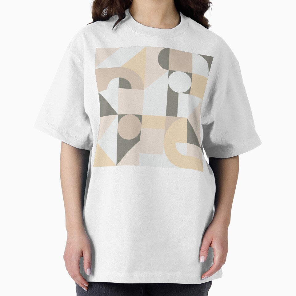 Mid-Century Modern Retro Soft Pink Tones by antevasinart