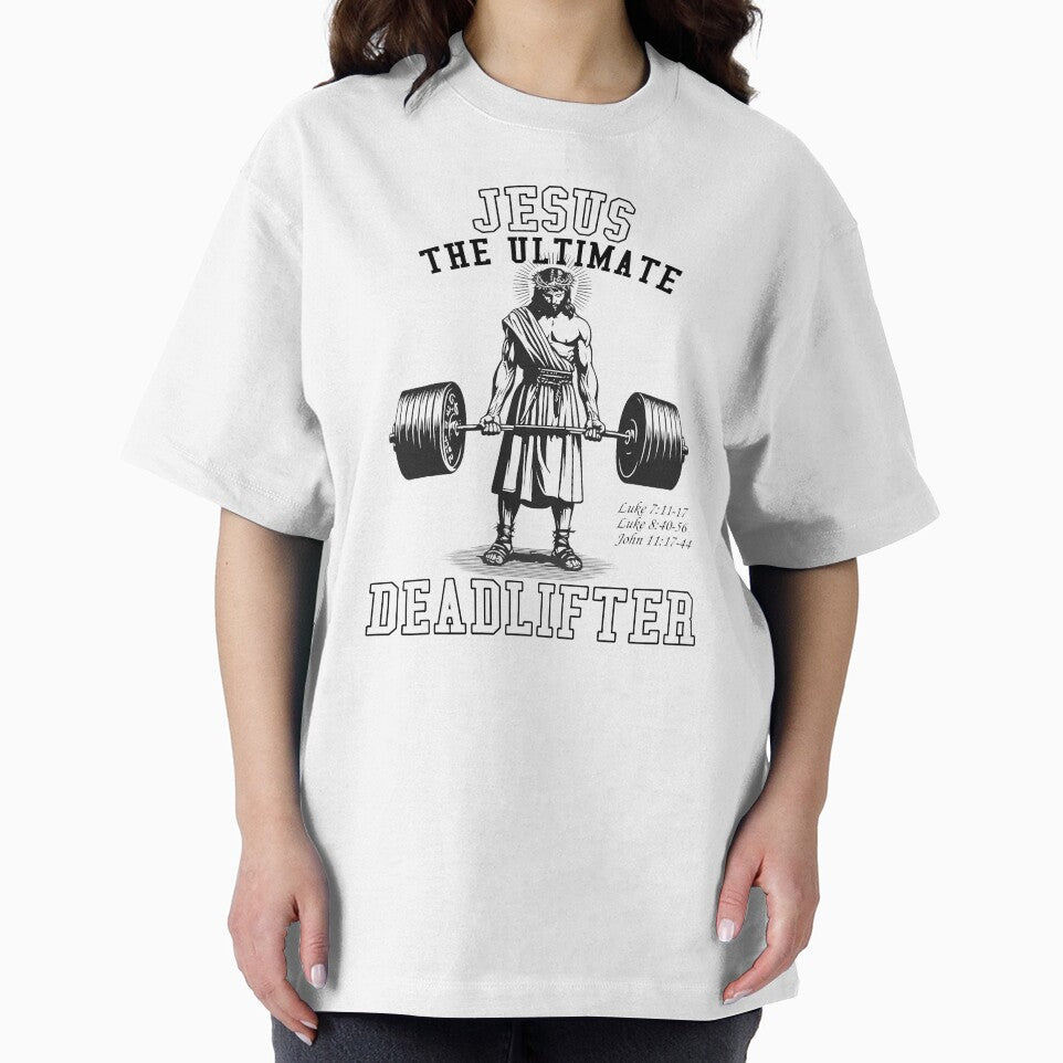 Jesus The Ultimate Deadlifter Jesus Deadlifting by merlinnears