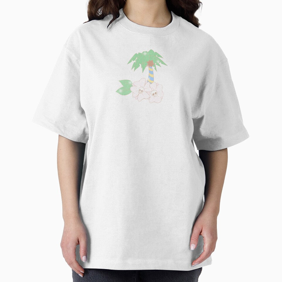 Swirly Palm Trees ? (blue and yellow) by gross-girl99