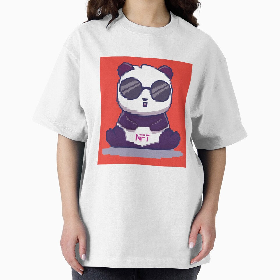 NFT Pixel Panda Art - NFT Crypto art by cruzzcreation