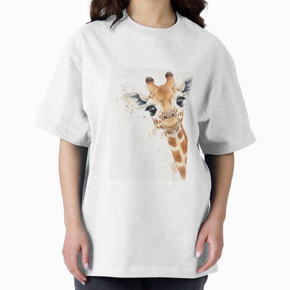 Giraffe meme funny cute kawaii pet animal watercolor by CheeseBlueprint