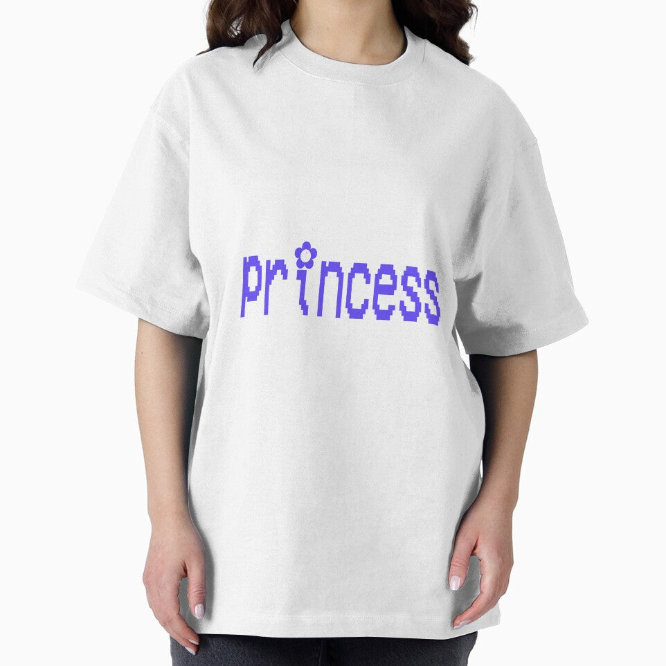 y2k baby blue video game "princess" text by stickersbyro ☆