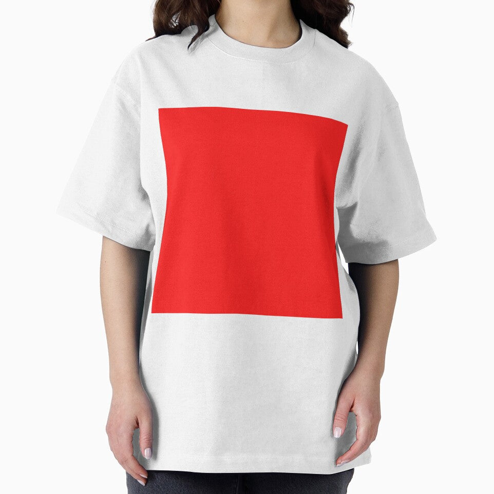 Solid Bright Red by Mywaymylife