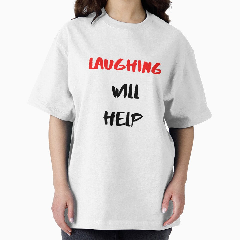 Positive Quote Laughing Will Help by Salman Hino