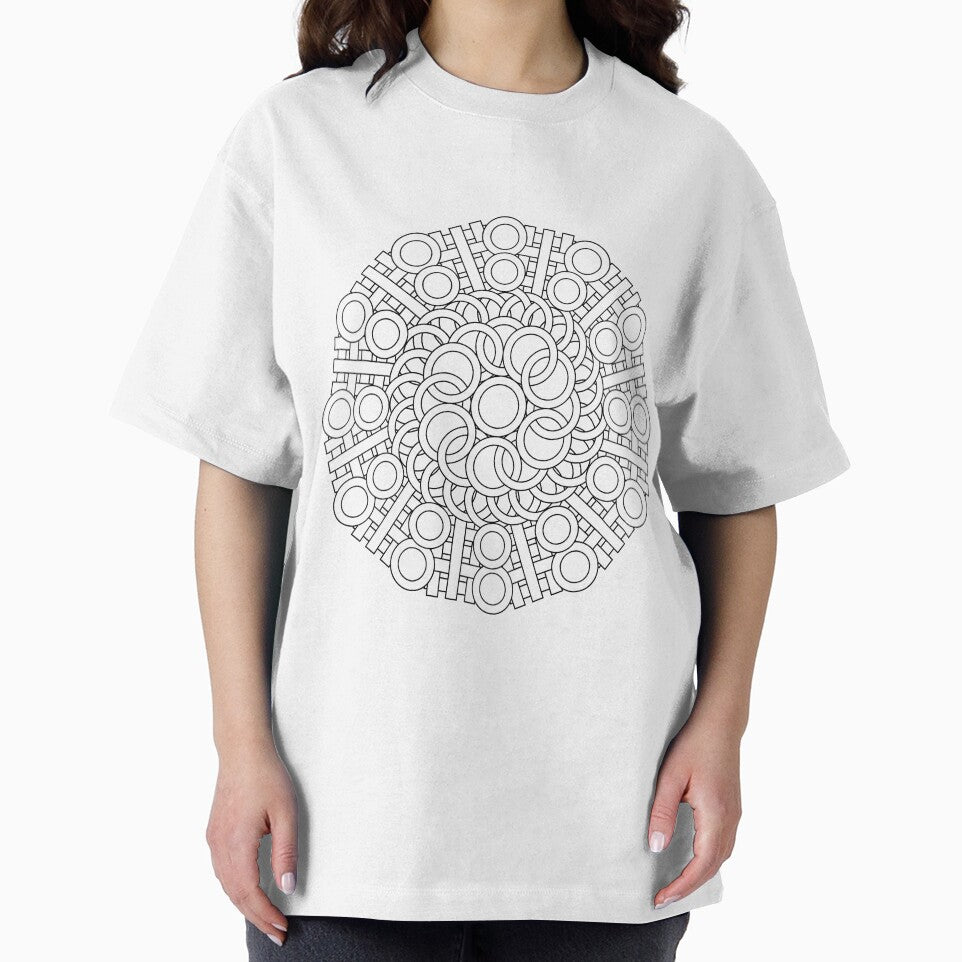Circle Rings Mandala Art by Stickera Hub