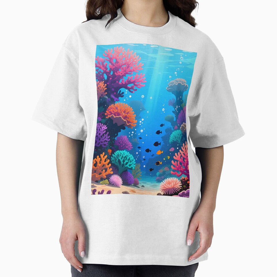 Coral Plain – Underwater Garden by David c.p JACQUEMET