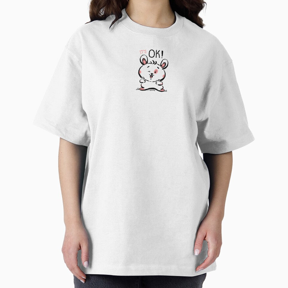 its ok - cute cartoon chubby bunny rabbit by hayrpictures