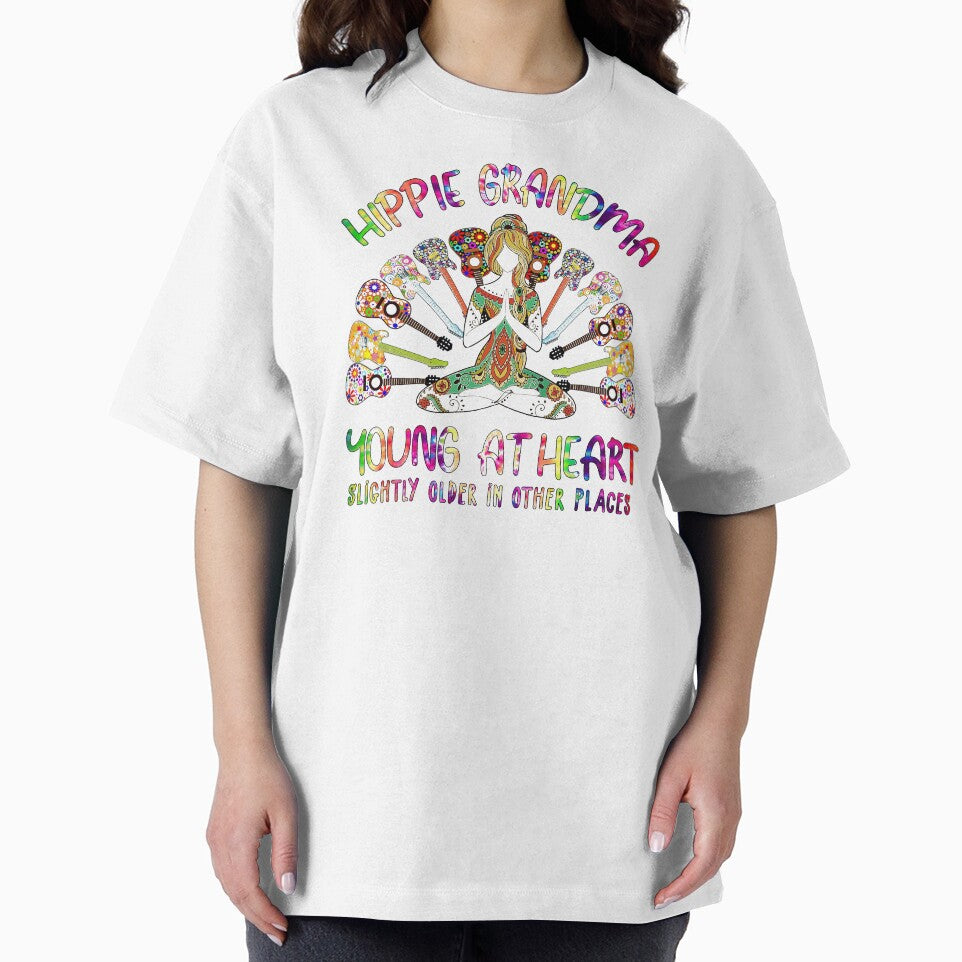 Hippie Grandma Yours At Heart Slightly Older In Other Places by Terri-Wong-9720