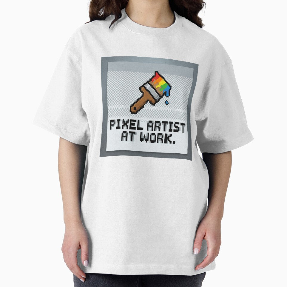 "Pixel Artist at Work" (8-Bit) by ryanguas