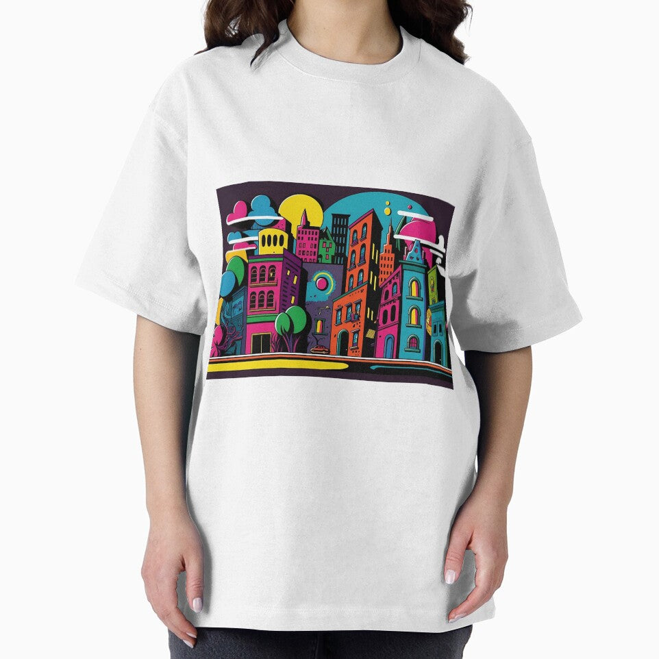 Pop art city landscape by VeronicArt85