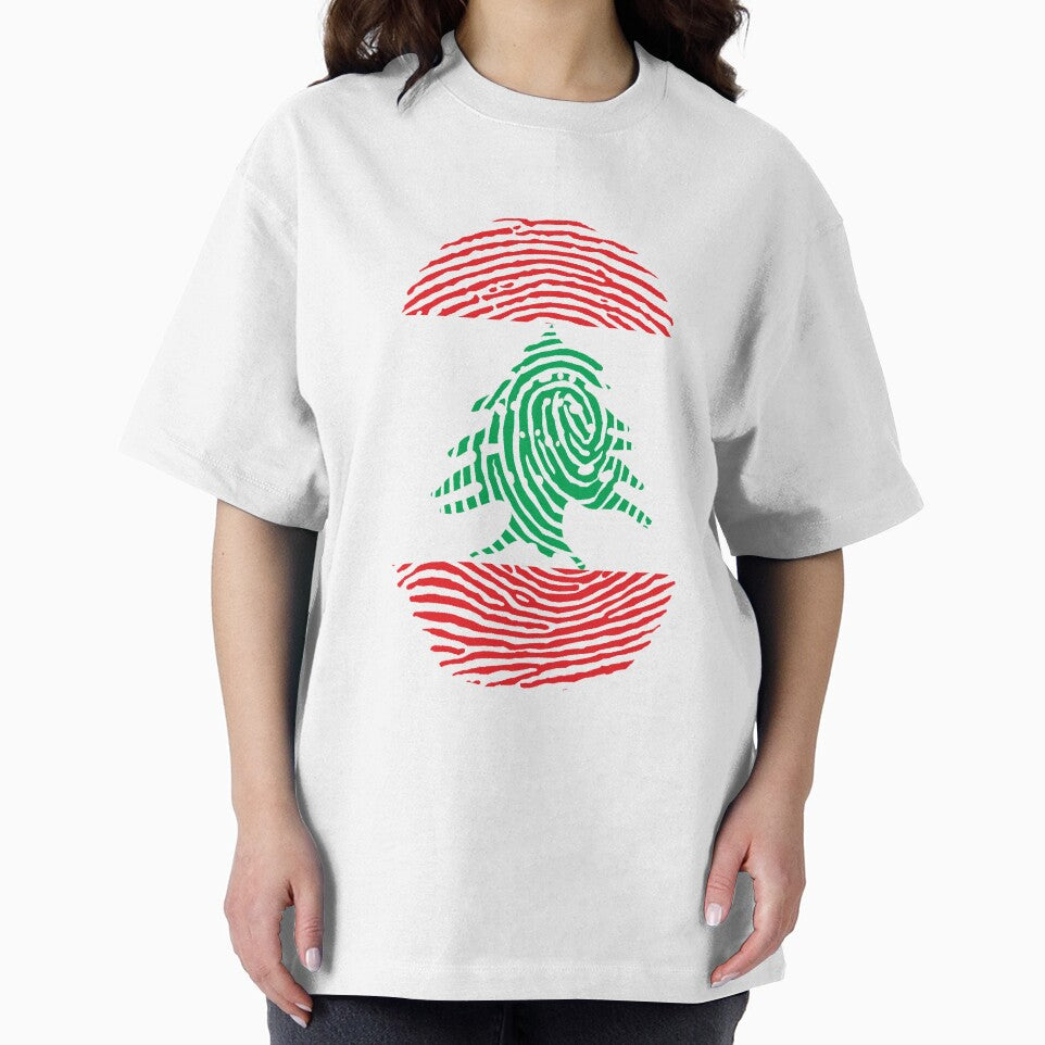 Lebanon Fingerprint In Stylish Design by ArabCorner