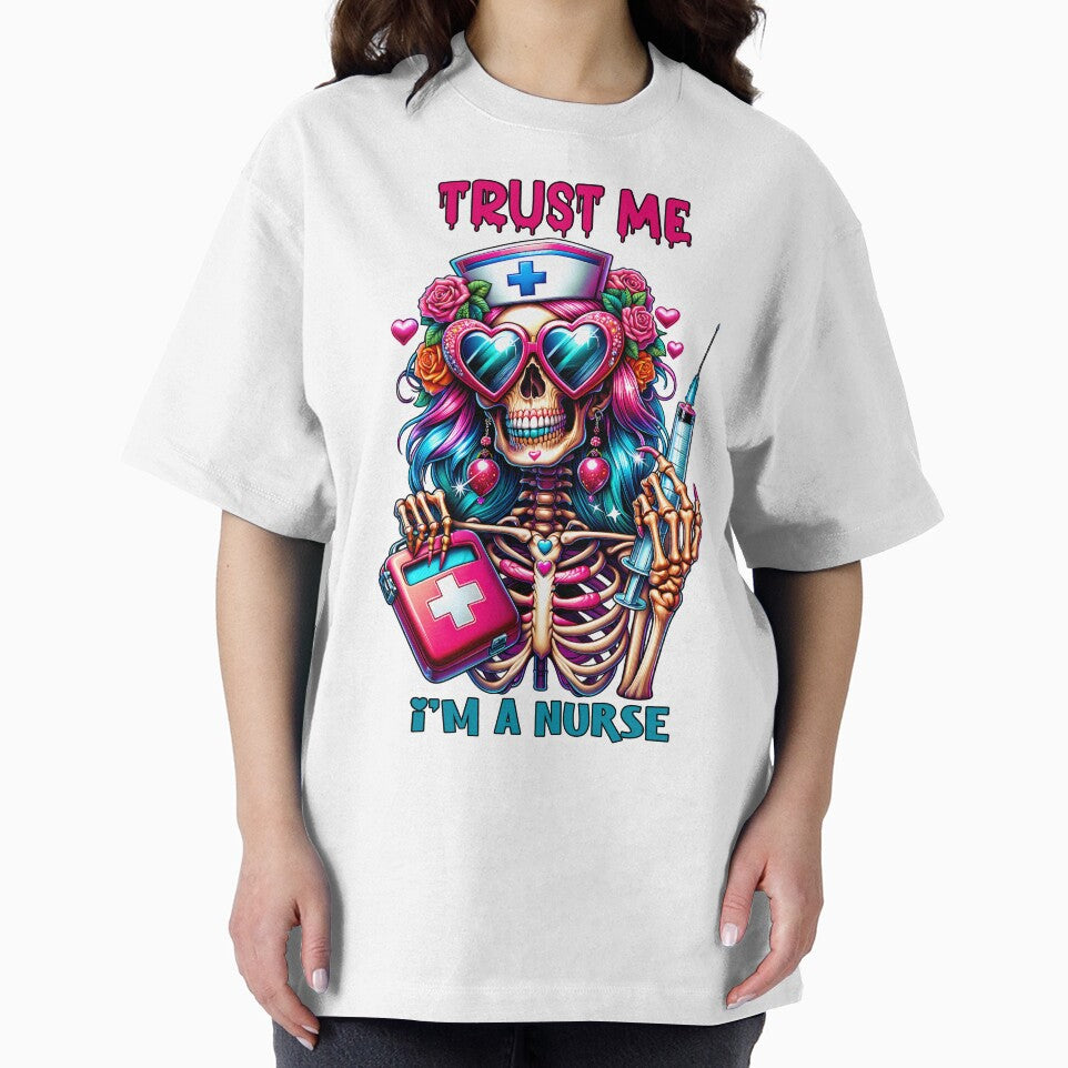 Halloween Sarcastic Skeleton Nurse - Halloween gift by vallass