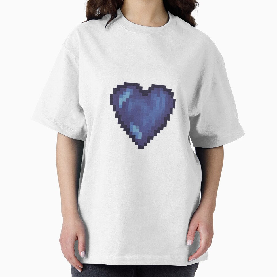 Blue pixel heart by GhostofLilith