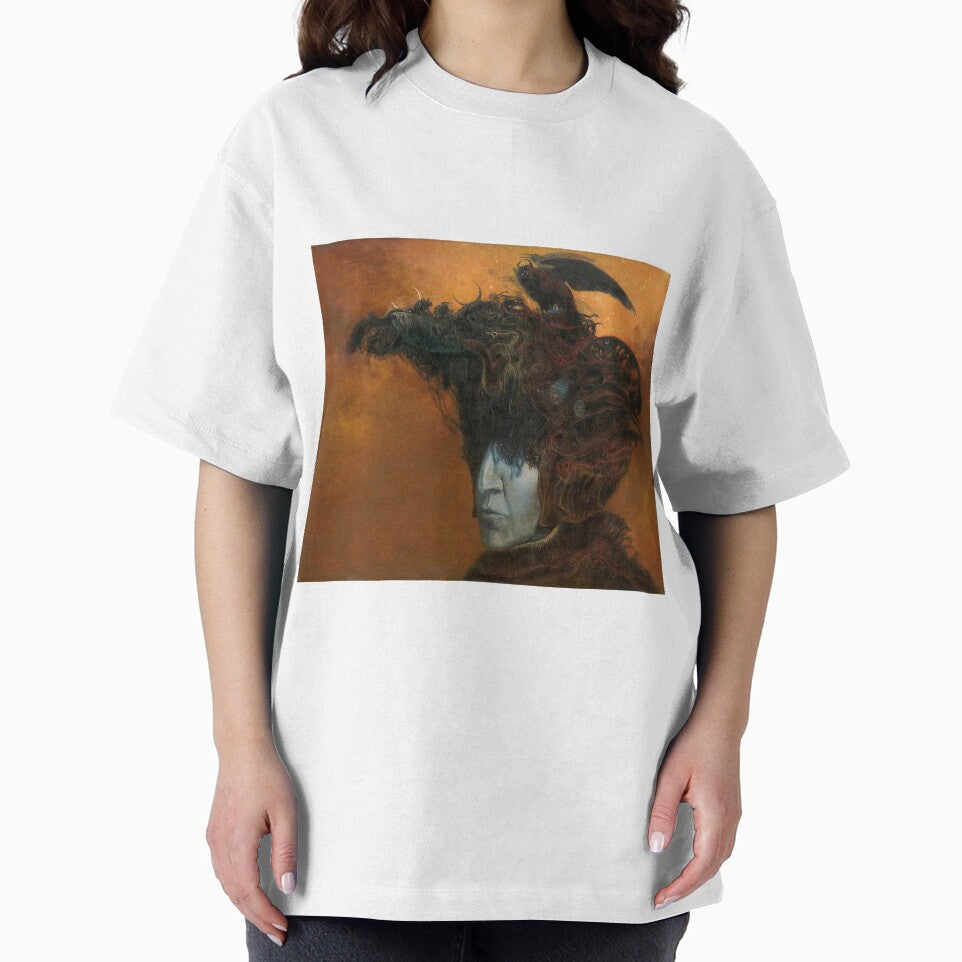 Zdzislaw Beksinski Painting, nightmare art by Zdzislaw Beksinski, surrealism by Zdzislaw Beksinski by Amy-Hamilton