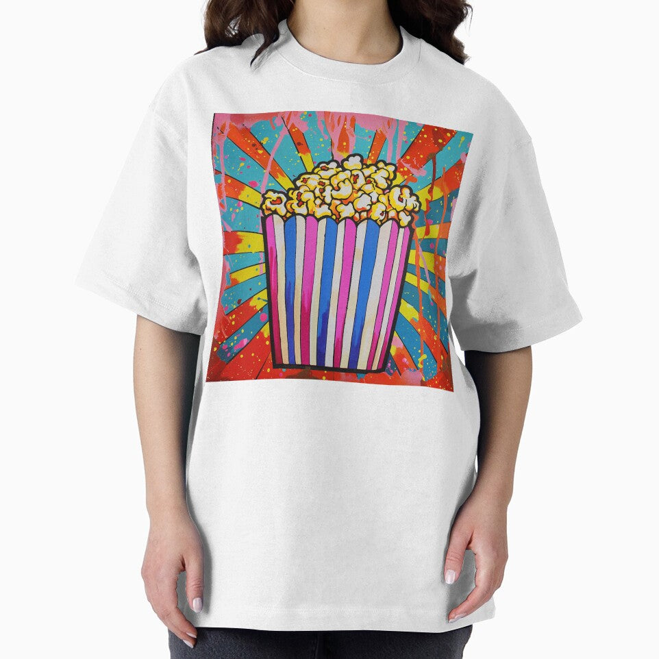 Movie Popcorn Pop Art 7 by AstroRisq
