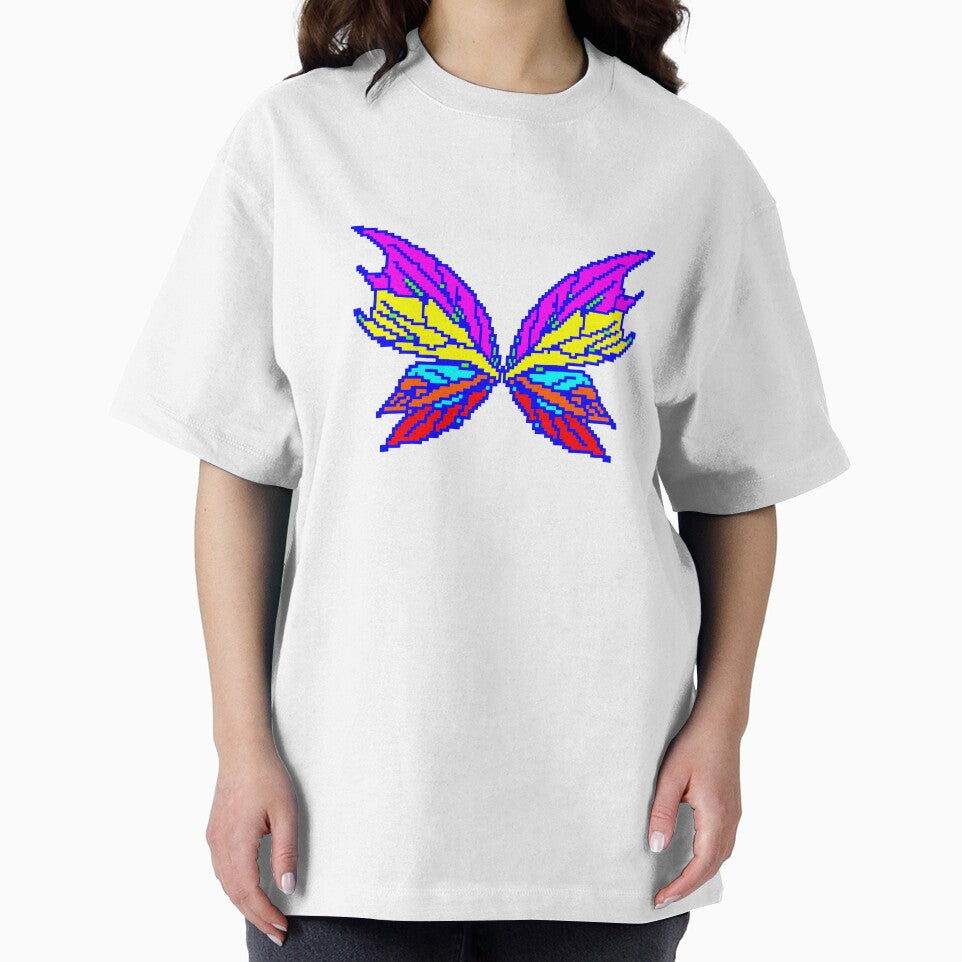 Pixel butterfly by Piggyartdesign