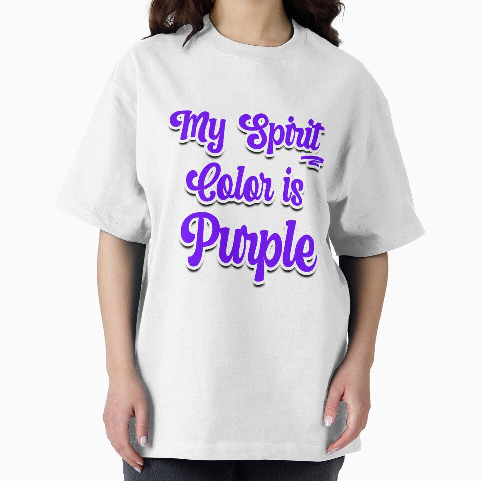 My Spirit Color is Purple - Cool plain color spirit colours designed by ozcushions by ozcushions