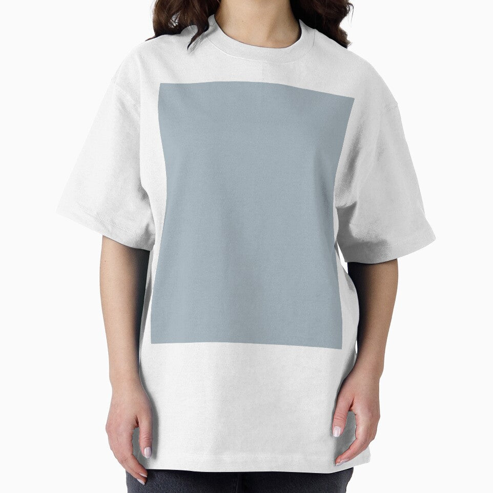 Plain Solid Color Chic Gray Pastel Blue Gray Neutral Blue Grey by mimihuang creations