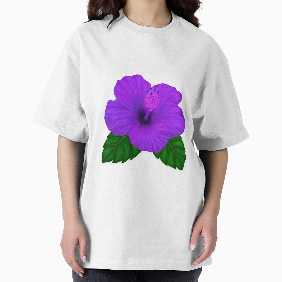 Purple Hibiscus flower by PMDesigns222