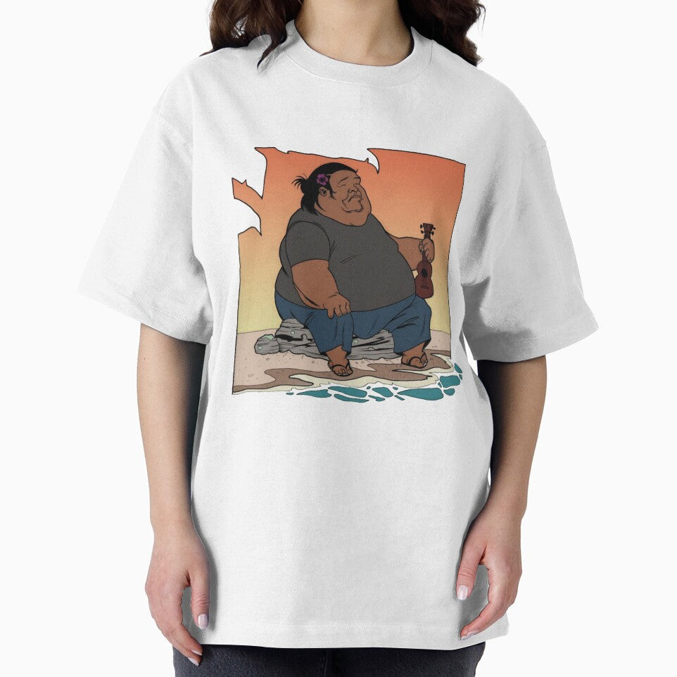 "IZ" Israel Kamakawiwoʻole Cartoon by slinkraz