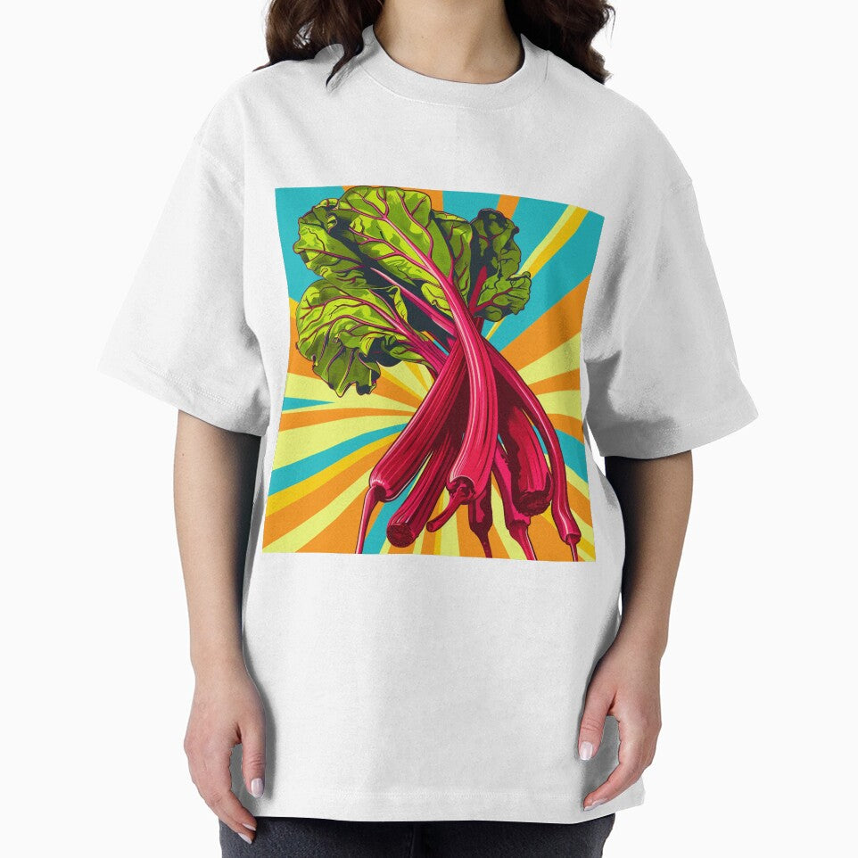 Rhubarb Pop Art 1 by AstroRisq