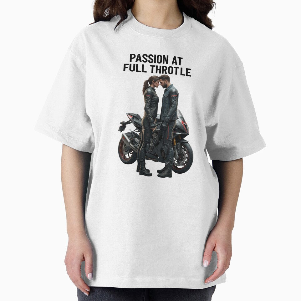 Passion at Full Throttle – Motorcycle Couple Design by TwoWheels-shop