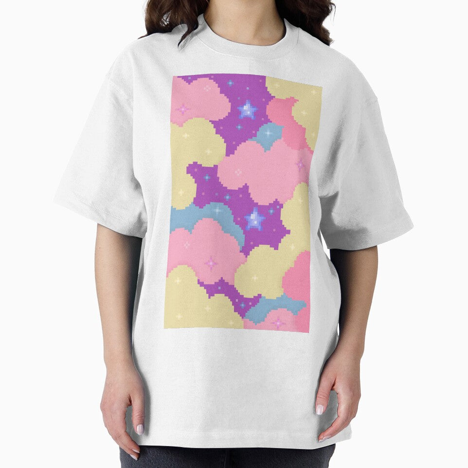 pixel cotton candy clouds by autumnalmanac