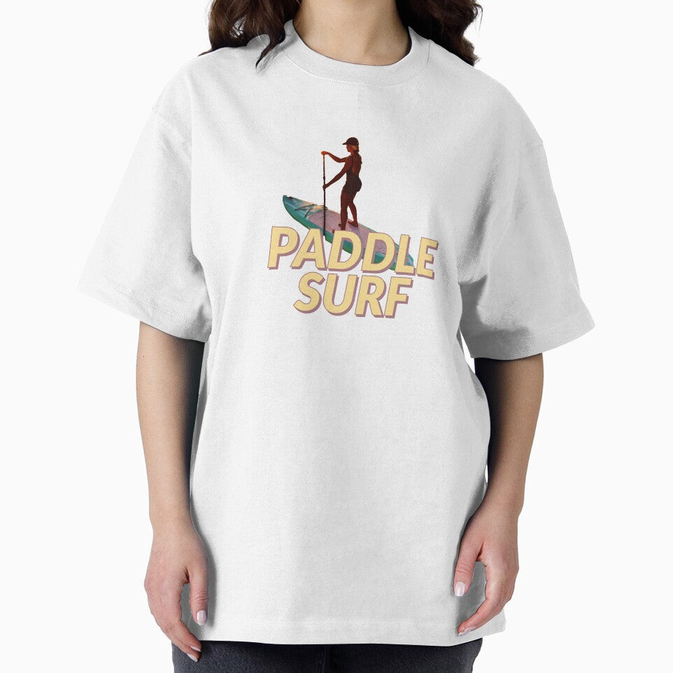 PADDLE SURF - PADDLE SURFING - YELLOW - PINK by Tropical Blood