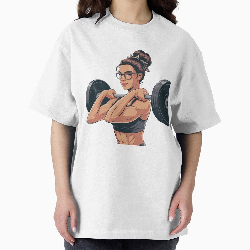 Strong Woman Fitness Design by QuiteOrbit