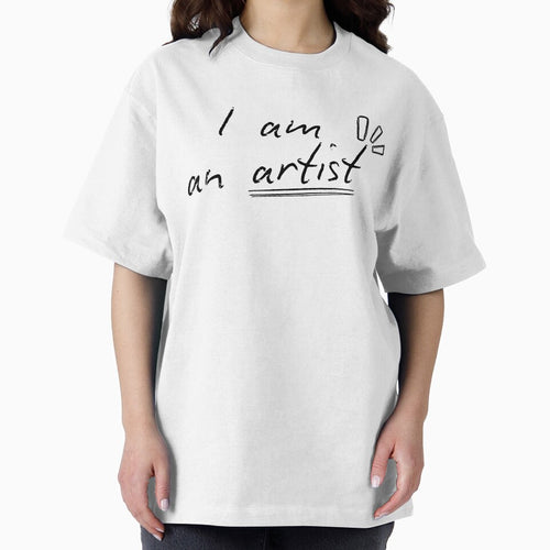 "I am an artist" - Simple minimalist design by SJ_Designs