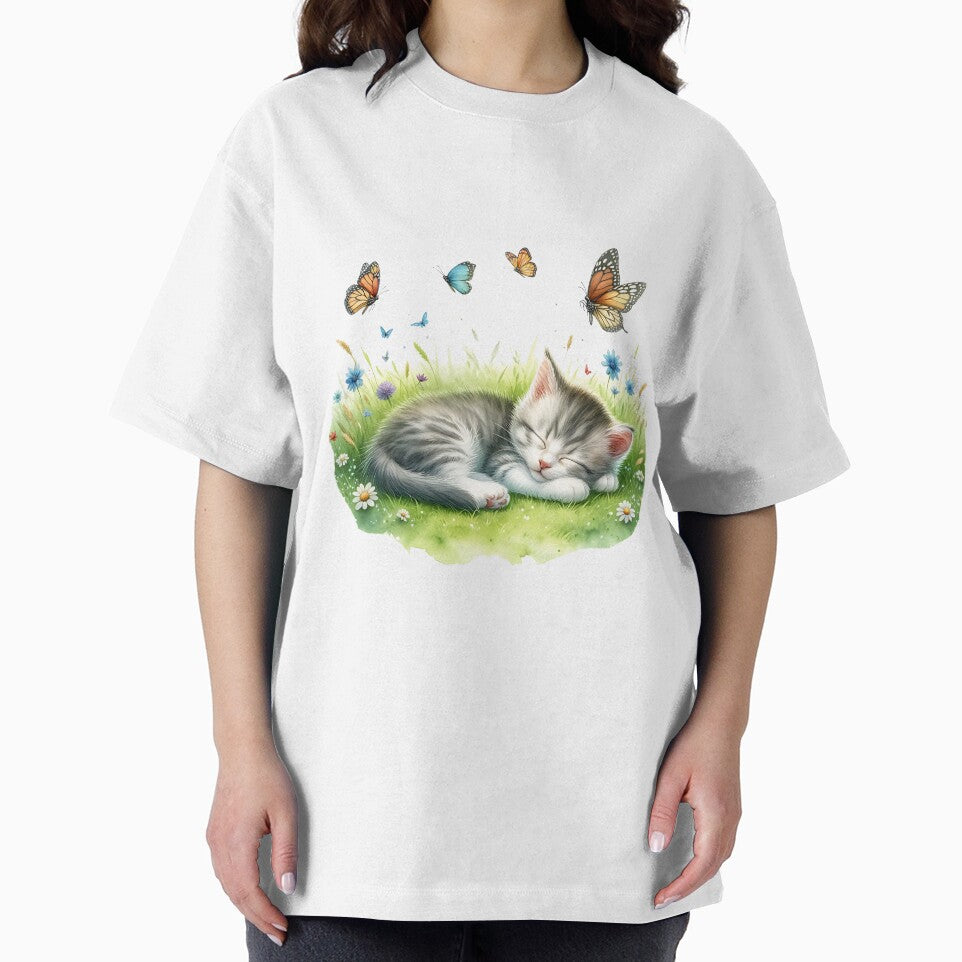 Cute Spring Cat Sublimation by Eiwaprints