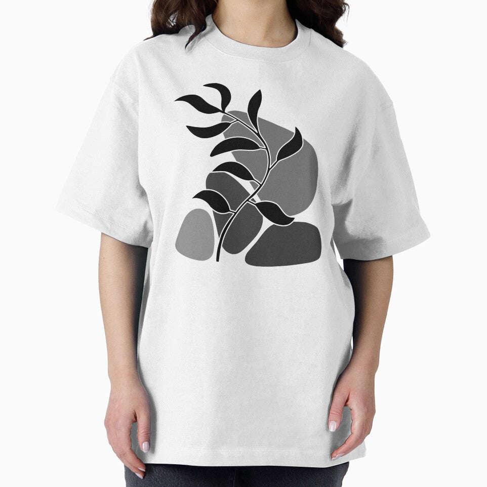Whimsical Nature Black Boho by Sartoris Art