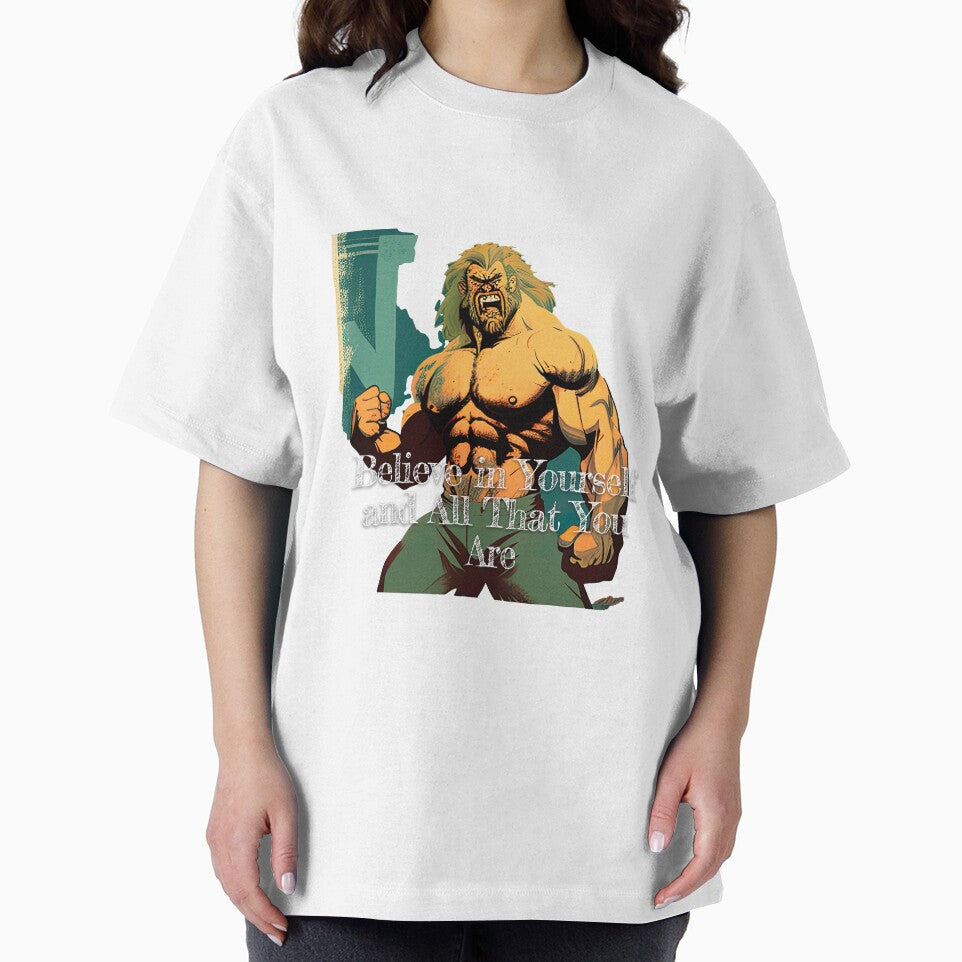 Believe in Yourself and All That You AreDesignBodybuilding Fitness Gym Workout Exercise Merch Print Design by tengamerx