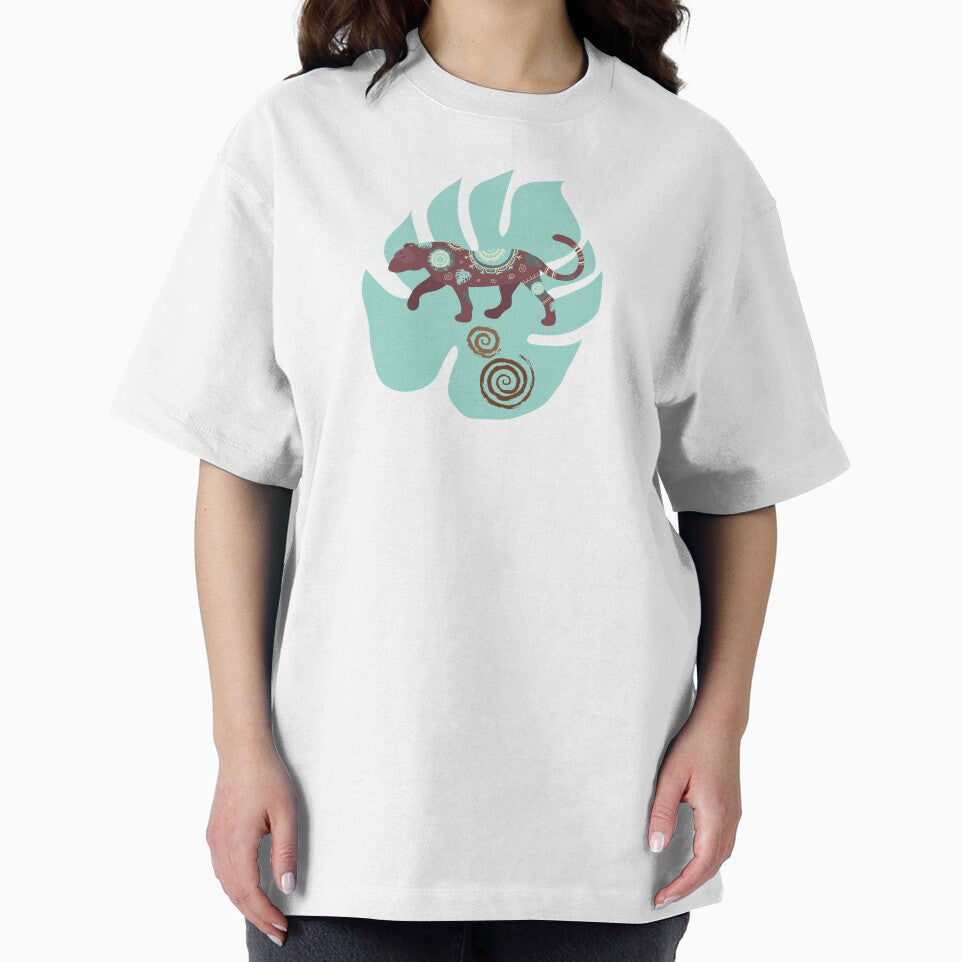 Boho Panther Leaf by HappyLifeCreate