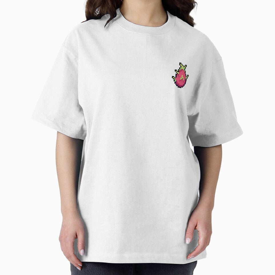 Pixel Dragon fruit - pixel food art by LittleFoodShop