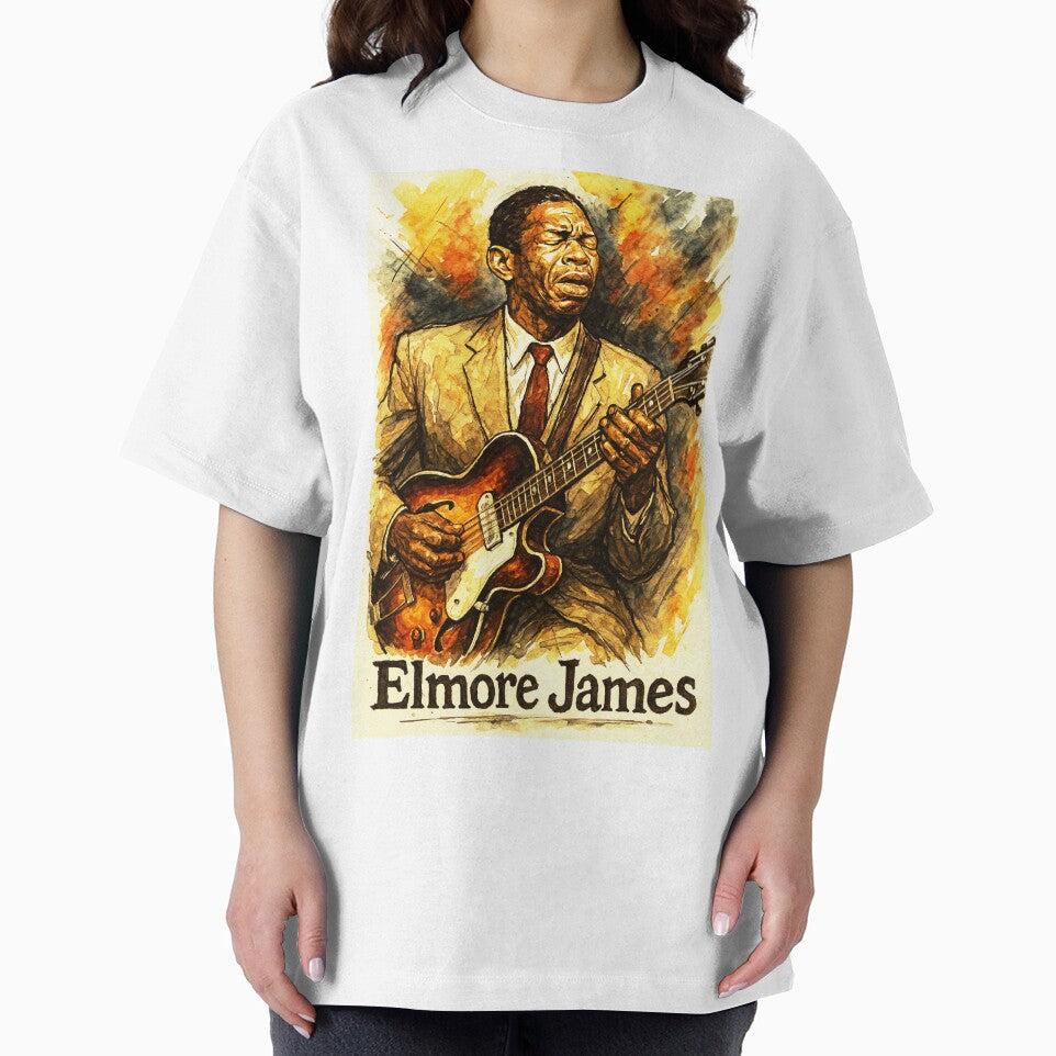 Elmore James - King of the Slide Guitar by Sarcastic designs