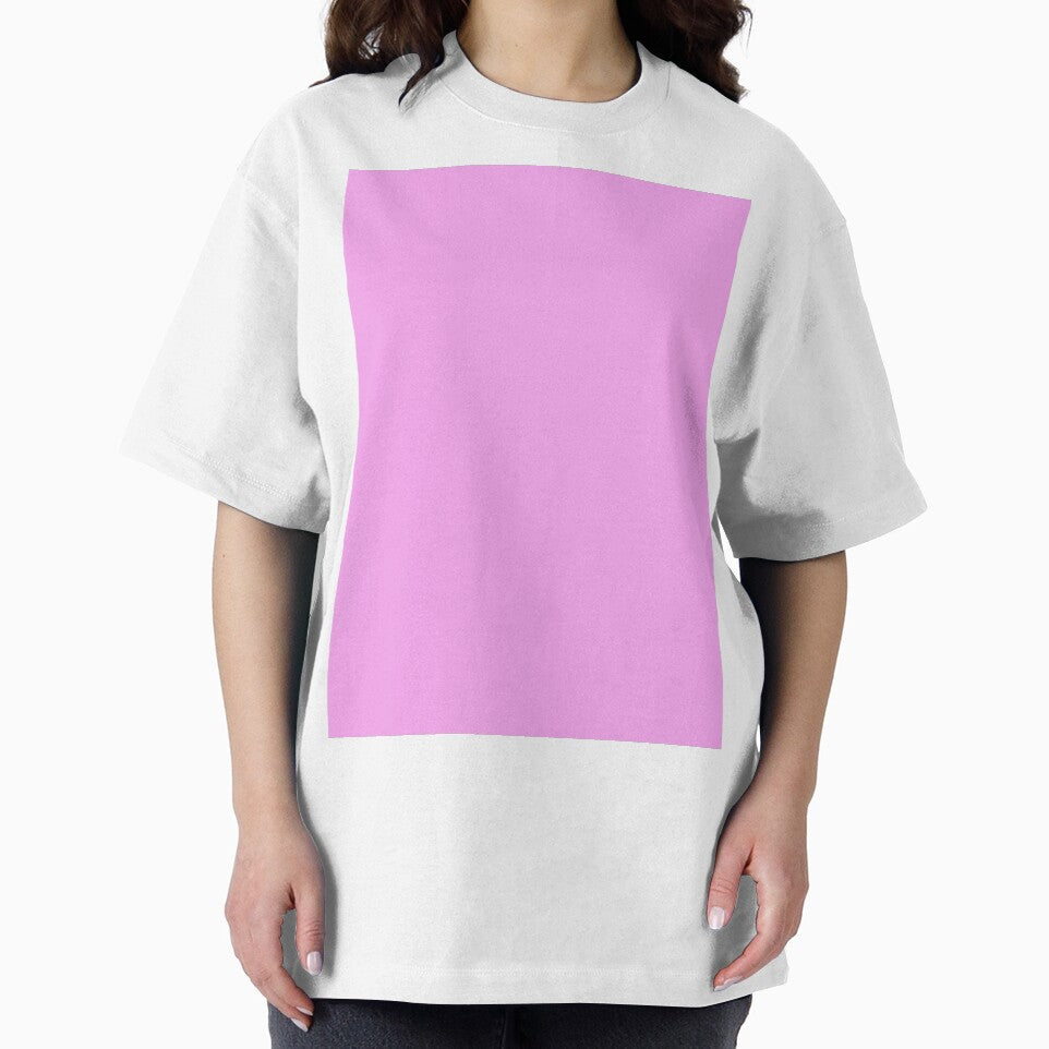 Pure Wisteria Pink – Minimalist Solid Color by EmeraldeaArt