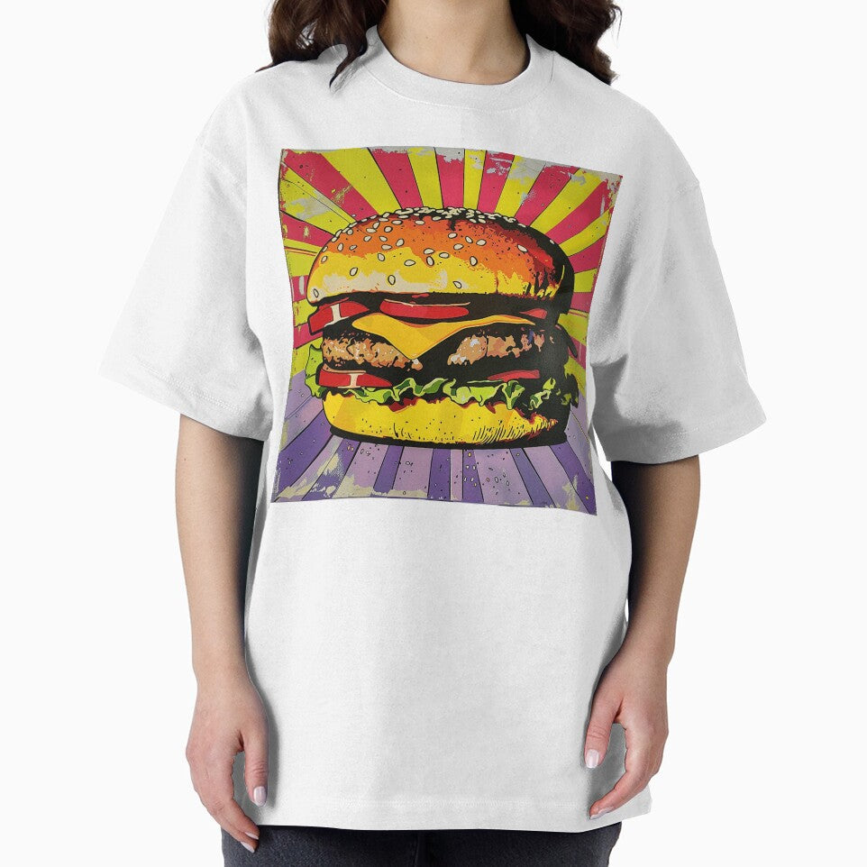 Hamburger Pop Art 1 by AstroRisq